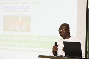 Founding Director of WACCI, Professor Eric Danquah