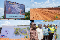 President Nana Addo Dankwa Akufo-Addo visited the Boankra Inland Port