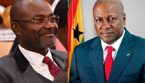 Kennedy Agyapong and Former President John Mahama