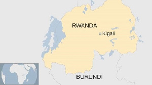 Map of Rwanda