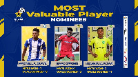 Player of the Month nominees