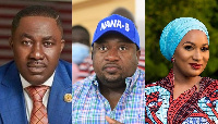 Osei Kwame Despite, Nana B and Samira Bawumia