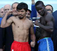 Manny Pacquiao and Joshua Clottey