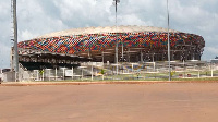 The Olembe Stadium in Yaounde, Cameroon