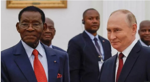 The presidents of Equatorial Guinea and Russia met in September