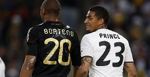 The Boateng brothers met at the 2010 World Cup