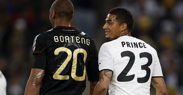 The Boateng brothers met at the 2010 World Cup