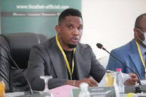 Cameroon Football Federation (Fecafoot) President, Samuel Eto'o