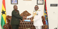 Major General Thomas Yaw Oppong-Peprah and Vice Admiral Seth Amoama