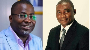 Charles Bissue and MP for Tarkwa-Nsuem, George Mireku Duker