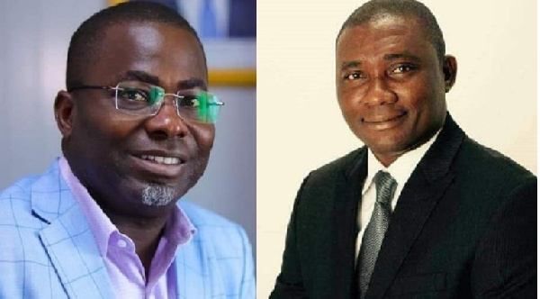 Charles Bissue and MP for Tarkwa-Nsuem, George Mireku Duker