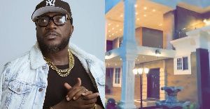 Musician Nhyiraba Kojo's mansion