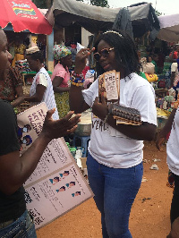 Jennifer Addochoe Moffatt, the CTAP Project Lead from BudgIT Ghana