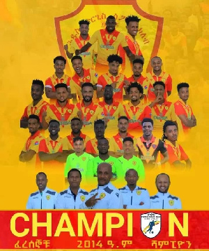 This is the 15th time the club has lifted the Ethiopian Premier League trophy