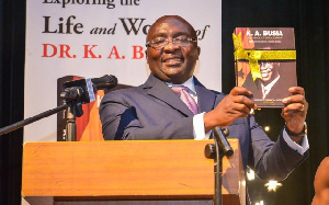 Vice President Dr Mahamudu Bawumia launched the book