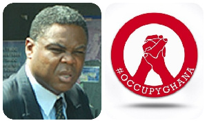 Private legal practitioner, David Annan, OccupyGhana Logo