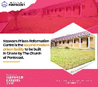 The Nsawam Prison Reformation Centre is the second to be built by the church