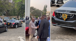 President Akufo-Addo attends a wedding in Accra months back