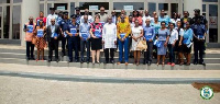 Participants of the seminar in a group photo