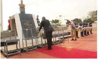 Dr Bawumia on Friday laid a wreath on behalf of government and Ghanaians