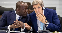 Samuel Abu Jinapor and John Kerry