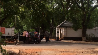 The entrance of the Achimota school