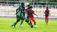 Action from the Kotoko vs. King Faisal game