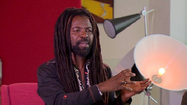 Reggae musician Rocky Dawuni