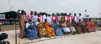 The commissioned Apostles with traditional rulers