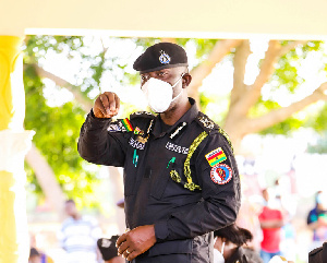 COP Dr George Akuffo Dampare is the Inspector General of Police