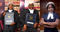 The three nurses were among over 700 graduates of the GSL called to the Bar on Friday