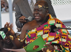 The Asantehene, Otumfuo Osei Tutu II