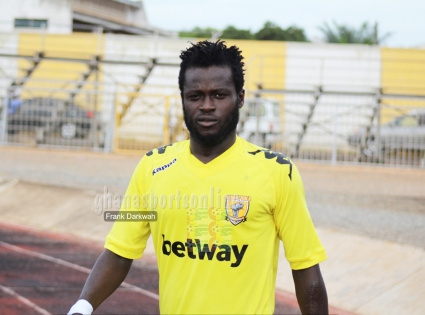 AshantiGold forward Hans Kwoffie has won the Ghana Premier League goal king title