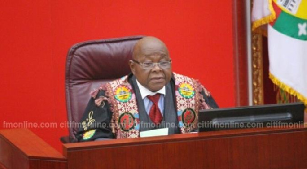 Speaker of Parliament, Professor Aaron Mike Oquaye