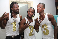 (L) Samini and KK Fosu (R)