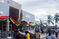 The newly constructed Health Centre