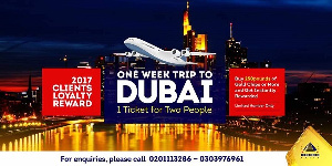 Menzgold is rewarding its loyal customers with a week free trip to Dubai