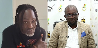 Countryman Songo and GFA President Kurt Okraku