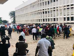 Customers of Menzgold at the court