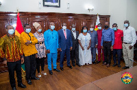 The 10-men delegation called on the Speaker at his office at Parliament House