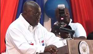 President Nana Akufo-Addo at Cape Coast