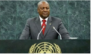 Former President John Mahama