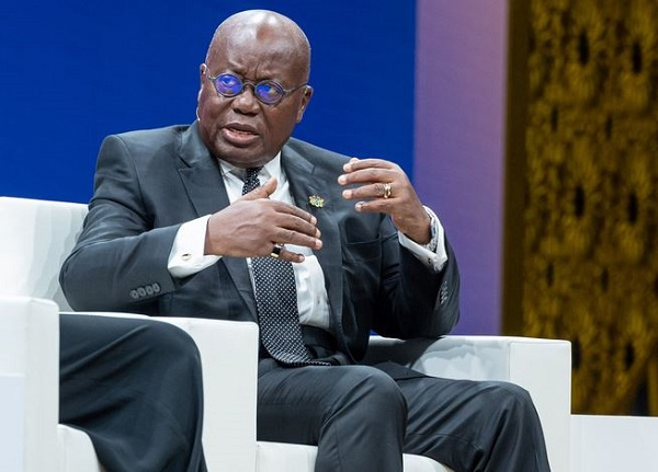 Nana Addo Dankwa Akufo-Addo is Ghana's president