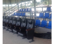 The seats at the Akoon park