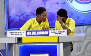 Nifa Senior High School has made it to thequarter finals of the National Science and Maths quiz