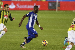 Mubarak Wakaso has praised Alaves fans