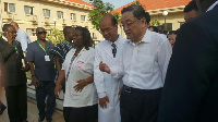 Chairman Yu Zhensheng is on a four-day tour in Ghana