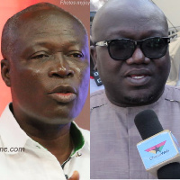 Nii Lante Bannerman (R) has accused his political opponent, Nii Lante Vanderpuye (L) of assault