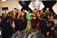 Asanteman Council with Ambassador Hajia Mahama