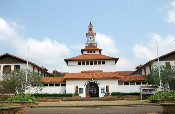 File photo of the Balme Library of the University of Ghana